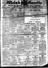 Welsh Gazette Thursday 13 January 1921 Page 1