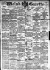 Welsh Gazette Thursday 01 June 1922 Page 1