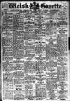 Welsh Gazette Thursday 12 October 1922 Page 1