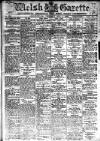 Welsh Gazette Thursday 02 November 1922 Page 1