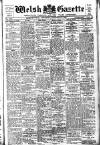 Welsh Gazette Thursday 20 October 1927 Page 1