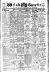 Welsh Gazette Thursday 07 February 1929 Page 1