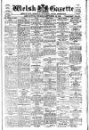 Welsh Gazette Thursday 26 September 1929 Page 1