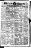Welsh Gazette Thursday 07 August 1930 Page 1