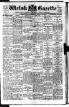 Welsh Gazette Thursday 28 August 1930 Page 1