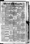 Welsh Gazette Thursday 30 October 1930 Page 1