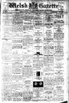 Welsh Gazette Thursday 03 December 1931 Page 1