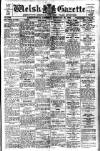 Welsh Gazette Thursday 25 February 1932 Page 1