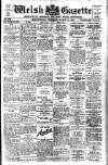 Welsh Gazette Thursday 10 March 1932 Page 1
