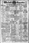 Welsh Gazette Thursday 02 June 1932 Page 1