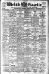 Welsh Gazette Thursday 30 August 1934 Page 1