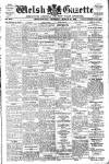 Welsh Gazette Thursday 21 March 1935 Page 1