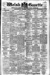 Welsh Gazette Thursday 25 February 1937 Page 1