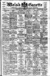 Welsh Gazette Thursday 04 August 1938 Page 1
