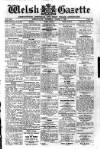Welsh Gazette Thursday 01 August 1940 Page 1