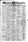 Welsh Gazette Thursday 19 September 1940 Page 1