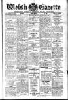 Welsh Gazette Thursday 13 March 1941 Page 1
