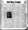 Cork Weekly Examiner Saturday 01 October 1910 Page 1