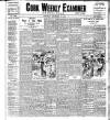Cork Weekly Examiner Saturday 18 November 1911 Page 1
