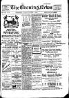 Evening News (Waterford) Monday 01 October 1906 Page 1