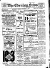 Evening News (Waterford) Monday 01 November 1909 Page 1