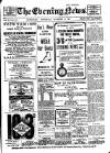 Evening News (Waterford) Wednesday 24 November 1909 Page 1