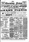 Evening News (Waterford) Tuesday 28 November 1911 Page 1