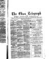 Oban Telegraph and West Highland Chronicle Friday 11 March 1881 Page 1