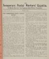 Temporary Postal Workers' Gazette Monday 01 March 1920 Page 3