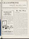 Gramophone, Wireless and Talking Machine News Wednesday 01 October 1924 Page 3