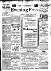 Guernsey Evening Press and Star Saturday 27 August 1898 Page 1