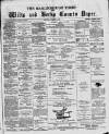 Marlborough Times Saturday 09 November 1889 Page 1