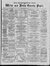 Marlborough Times Saturday 14 January 1899 Page 1