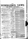 Wimbledon News Saturday 08 June 1895 Page 1
