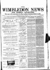 Wimbledon News Saturday 14 September 1895 Page 1