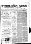 Wimbledon News Saturday 12 October 1895 Page 1