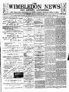 Wimbledon News Saturday 22 February 1896 Page 1
