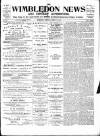 Wimbledon News Saturday 17 March 1900 Page 1