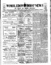 Wimbledon News Saturday 20 May 1911 Page 1