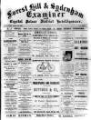 Forest Hill & Sydenham Examiner Friday 15 January 1897 Page 1