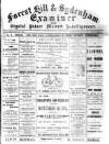 Forest Hill & Sydenham Examiner Friday 26 March 1897 Page 1