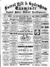 Forest Hill & Sydenham Examiner Friday 09 April 1897 Page 1