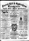 Forest Hill & Sydenham Examiner Friday 05 November 1897 Page 1
