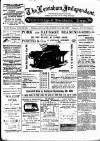 Lewisham Borough News Thursday 26 October 1899 Page 1