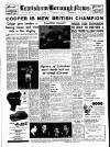 Lewisham Borough News Tuesday 13 January 1959 Page 1