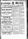 Prestatyn Weekly Saturday 18 February 1911 Page 1