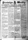 Prestatyn Weekly Saturday 01 May 1915 Page 1