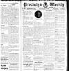Prestatyn Weekly Saturday 27 April 1918 Page 1