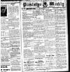 Prestatyn Weekly Saturday 22 June 1918 Page 1