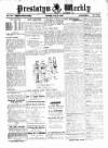 Prestatyn Weekly Saturday 19 July 1919 Page 1